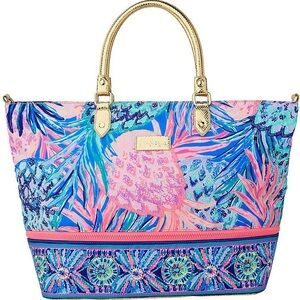 Lilly Pulitzer Expandable Weekender Tote